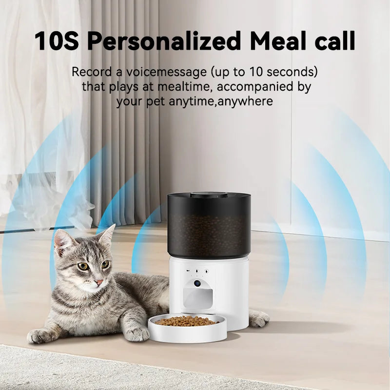 SmartCat™ Automatic Cat Food Dispenser with Video