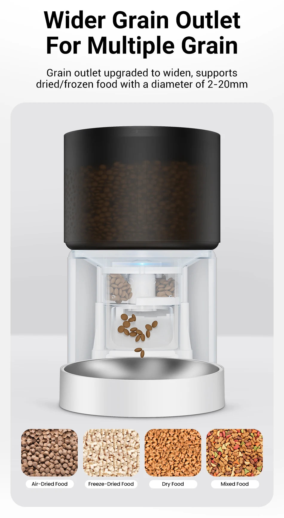 SmartCat™ Automatic Cat Food Dispenser with Video