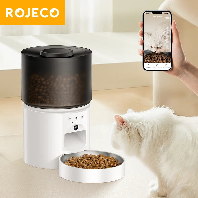 SmartCat™ Automatic Cat Food Dispenser with Video