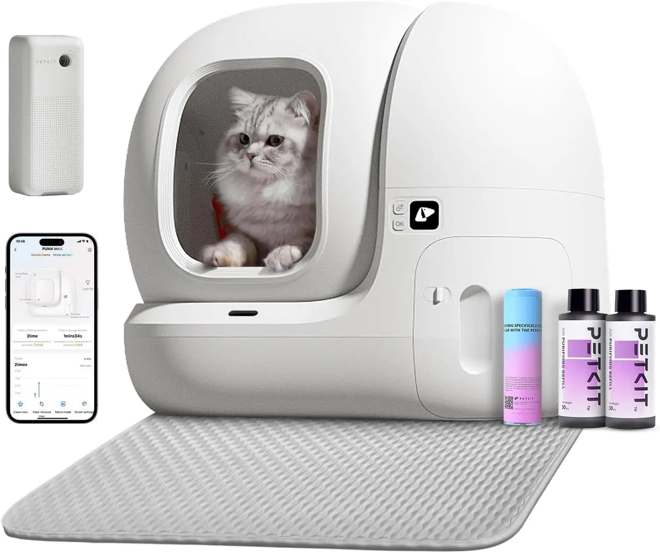 Smartcat™ Automatic Self-Cleaning Multiple Cat Litter Box